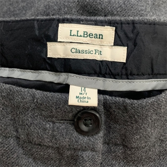 L.L. Bean Weekend Pants 14 Coastal NWOT - Picture 7 of 8